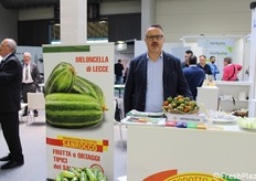 Walter Ingrosso, presidente della Op San Rocco di Leverano, in provincia di Lecce.