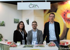 Monica Ceroni, Andrea Dal Pane e Federico Chiabrando di CAM Fruit.