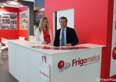 Silvia Ragazzini e Andrea Negri di Frigomatica.