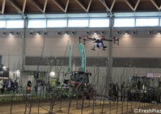 Prove in campo con drone.