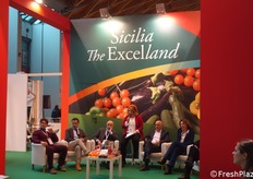 Lo stand collettivo della regione Sicilia