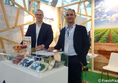 Paolo Macca e Angelo Licitra presso lo stand Libretti