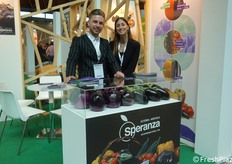 Giovanni Speranza con la hostess Lisa