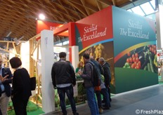 Ancora una vista dello stand siciliano