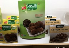 Ampia linea di formati di castagne morbide cotte a vapore a marchio Domenico De Lucia