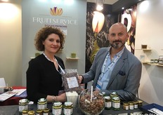 FruitService: Teresa Faranda e Mario Marullo, produttore siciliano di creme di pistacchio tipico del territorio di Bronte