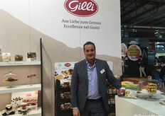 Roberto Mellin, responsabile commerciale del marchio Gilli che produce tra i prodotti di punta referenze a base di mela essiccata 100%