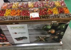 Nel segmento del prodotto fresco, la Moncada OP produce anche il pomodoro Camone quello vero, una referenza esclusiva prodotta da tre aziende italiane
