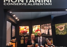 Cristina Galan, responsabile area export e Colletti Alessandro, titolare di Montanini Conserve Alimentari