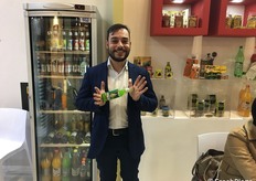 Giuseppe Polara, titolare dell'omonima azienda produttrice di bibite senza zuccheri aggiunti. La nuova linea Chioschì nei gusti di: Mandarino Verde Zero, Mandarino Limone Zero e Limone e Zenzero