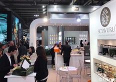 Lo stand aziendale curato nei dettagli del marchio Scyavuru