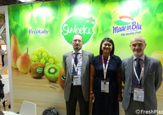 Per Origine Group erano presenti Demis Gorini, Reen Nordin e, a destra, il direttore Alessandro Zampagna