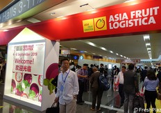 L'ingresso alla fiera