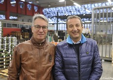 Alessio Compassi (responsabile prezzi e statistiche) e Francesco Cera (direttore)