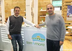 Carmine Papace (rappresentante legale) e Demetrio Esposito (direttore commerciale) della cooperativa TerrAmore, ubicata nella Piana del Sele.