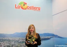 Valentina Sanna, export manager de La Costiera, azienda specializzata nella produzione, commercializzazione e lavorazione degli agrumi.