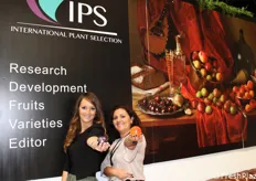 Edwige Remy e Gloria Guerra Perez in rappresentanza di IPS-International Plant Selection.