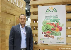 Luigi Lito, commerciale della Organizzazione di Produttori AOA.
