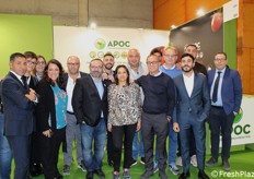 Una nutrita delegazione della Op APOC. Uva da tavola, pomodoro da industria e drupacee sono solo alcune delle referenze degli associati all'Organizzazione di produttori.