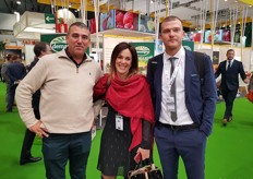 Visitatori in fiera: Sara Brunelli e Juri Seghi della ditta Brunelli Daniele