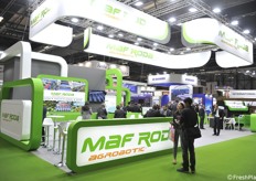 Lo stand della Maf Roda