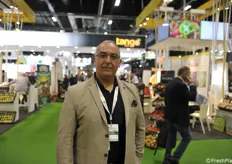 Aziz Mataui di Contec, azienda italiana leader nel mondo nell'ambito della costruzione di pali in cemento precompresso per la protezione dei frutteti