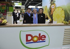 A destra Cristina Bambini, responsabile marketing di Dole Italia