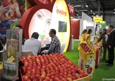 Lo stand della mela Evelina