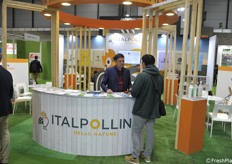 Lo stand di Italpollina