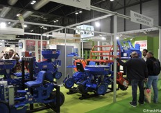 Lo stand di Ferrari Costruzioni Meccaniche