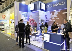 Lo stand di Tramaco, spedizioniere con base logistica al Porto di Ravenna