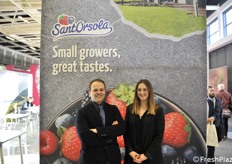 Matteo Bortolini, direttore Sant'Orsola e Jessica Andreotti responsabile marketing