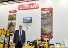 Gianluca Collari dell'omonima azienda che costruisce attrezzature agricole