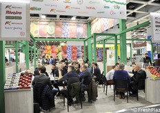 Una delle aree espositive nella collettiva del Piemonte