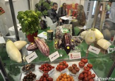 Sativa in fiera ha mostrato, fra gli altri articoli, le proprie tipologie di melanzane