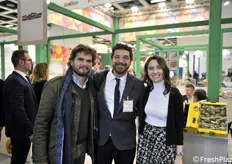 In visita: Manolo Cano (Eurosemillas), Marcello Sbrighi e Aurora Kamami di Coviro