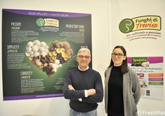 Giuliano e Marta Fuser di Funghi di Treviso