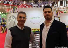 OP AbioMed. Piero e Giombattista Giamblanco dell'azienda socia F.lli Giamblanco