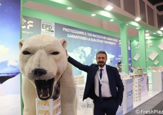 Scf Packaging. Sopra: Alessandro Scurria (general manager)