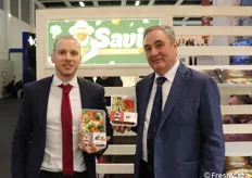 Savi Alimentari. Carlo Mininno (manager) e Graziano Lezziero (responsabile vendite Italia)