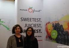 Nova Fruit. Valentina Levo (commerciale) e Raffaella Oliva (commerciale)