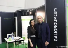 Gali Group. Romina Roccasalva (commerciale) e Angelo Galifi (direttore logistico)