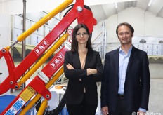 BMV. Da sx.: Clara Torrengo (commerciale) e Stefano Borio (amministratore)
