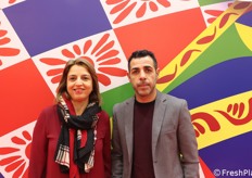 Coop. Future Bio. Giusy Lillo (resp. comm.le) e Giuseppe Campo (imprenditore agricolo associato)