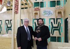 Aristide Valente (presidente) e Maurizio Gentile (consigliere) di Alma Seges