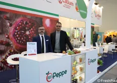 Salvo Sortino (direttore commerciale) e Luca Peppe (presidente) di AgriPeppe