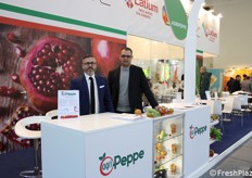 Salvo Sortino (direttore commerciale) e Luca Peppe (presidente) di AgriPeppe