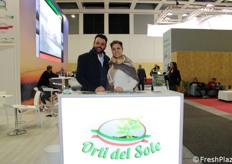 Cesare Di Girolamo (presidente) e Vittoria Longo (amministrazione) di Orti Del Sole