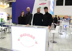 Anna Fasolato (staff), Mario Grillo (direttore commerciale), Aleandro Mattia (socio produttore) e Marco Tibaldo (socio produttore)