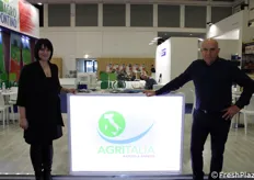 Valentina Liotti (resp. commerciale) e Giuseppe Liotti (presidente) di Agritalia